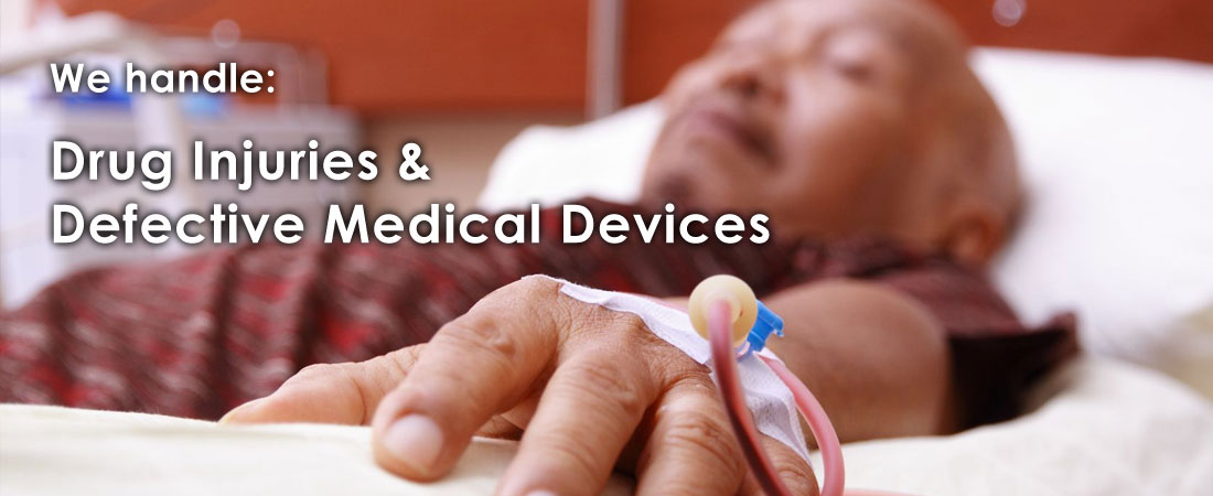 Drug injuries and defective medical devices