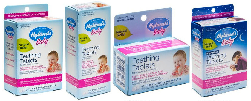 hyland's teething tablets 2018